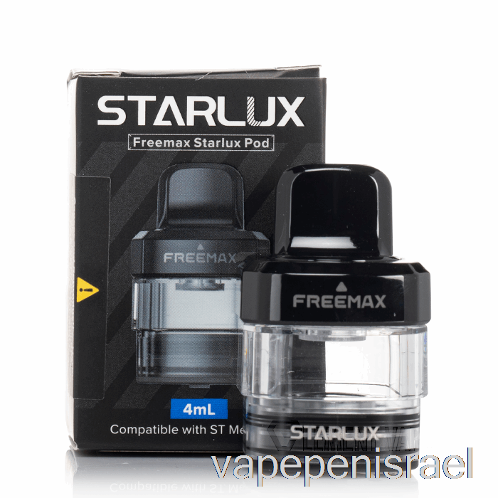 תרמילי חלופי Vape ישראל Freemax Starlux חד פעמי 4 מ"ל תרמילי מילוי חוזר